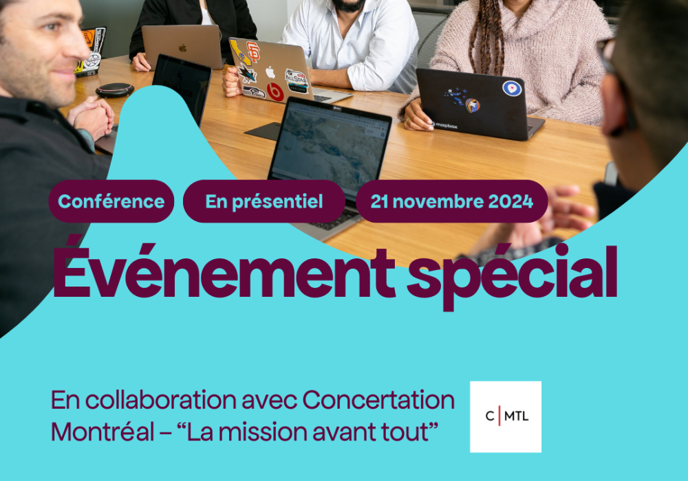 Événement spécial : Recruter et retenir des administrateurs – En collaboration avec Concertation Montréal (CMTL)